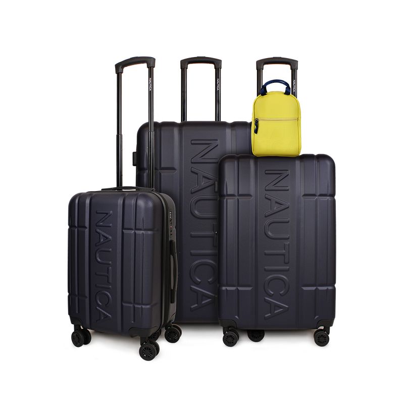 NAUTICA - Set 3 Maletas Amsterdam S+M+L + Mochila Emma yellow Nautica
