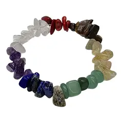 GENERICO - Pulsera 7 Chakras Piedras Naturales Energética.