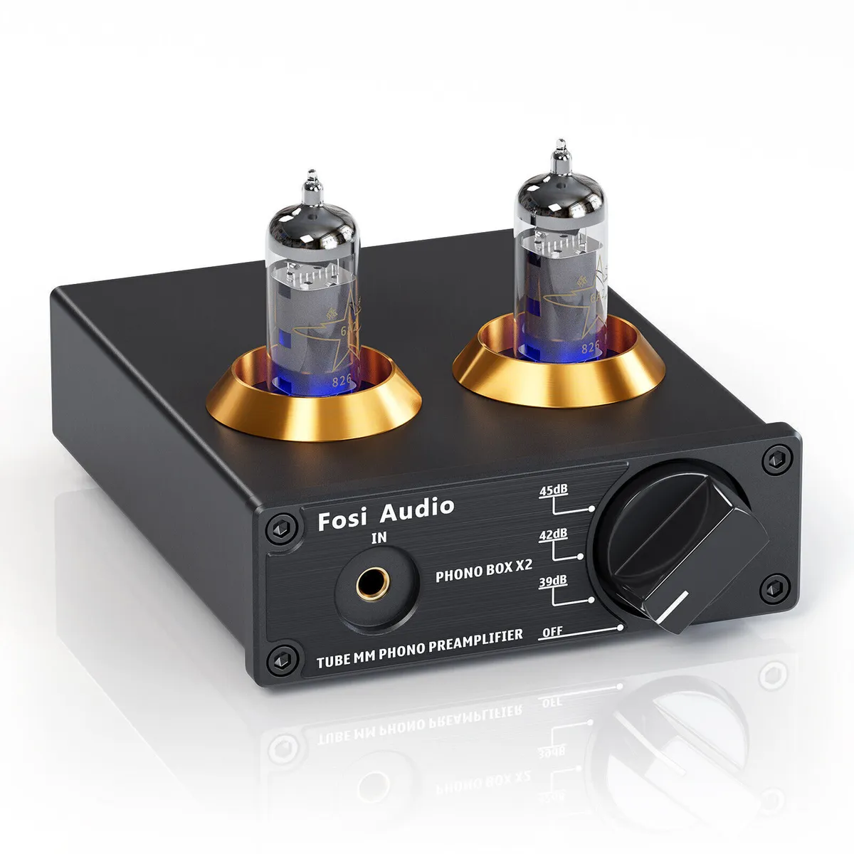 MCI - Preamplificador A Tubo MM Phono HiFi para Tornamesas – Fosi Audio Box X2