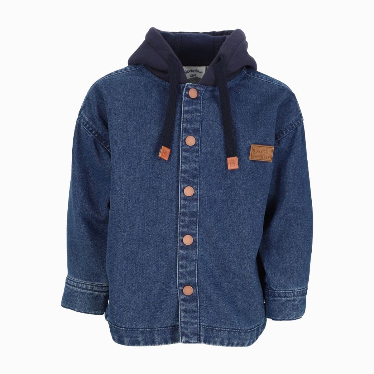 BLACK AND BLUE - Camisa bebés cargo denim azul Black and Blue