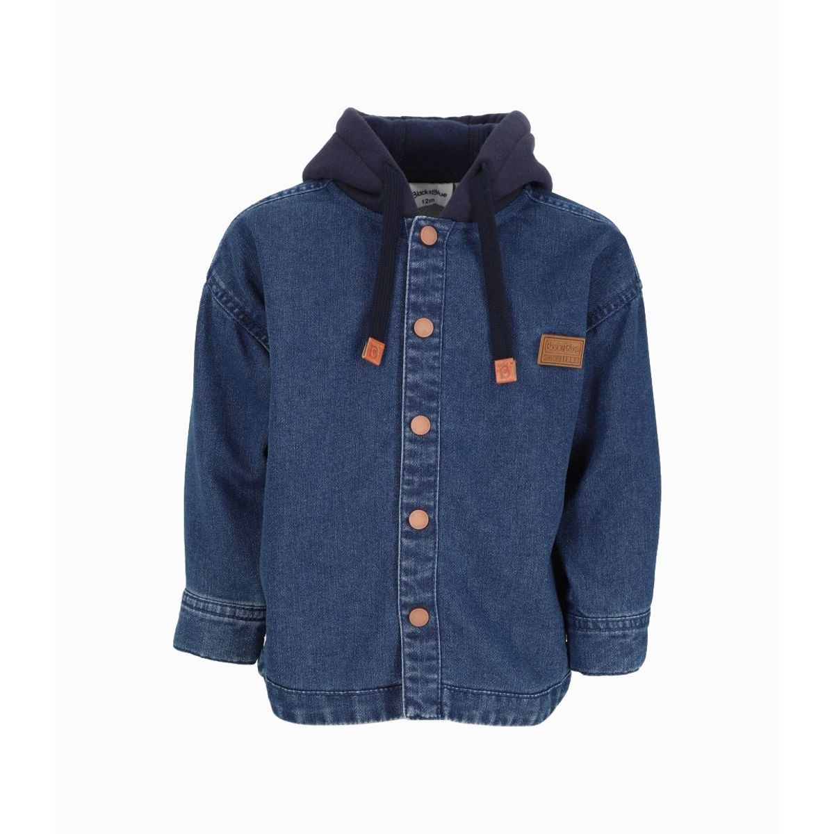 BLACK AND BLUE - Camisa bebés cargo denim azul Black and Blue