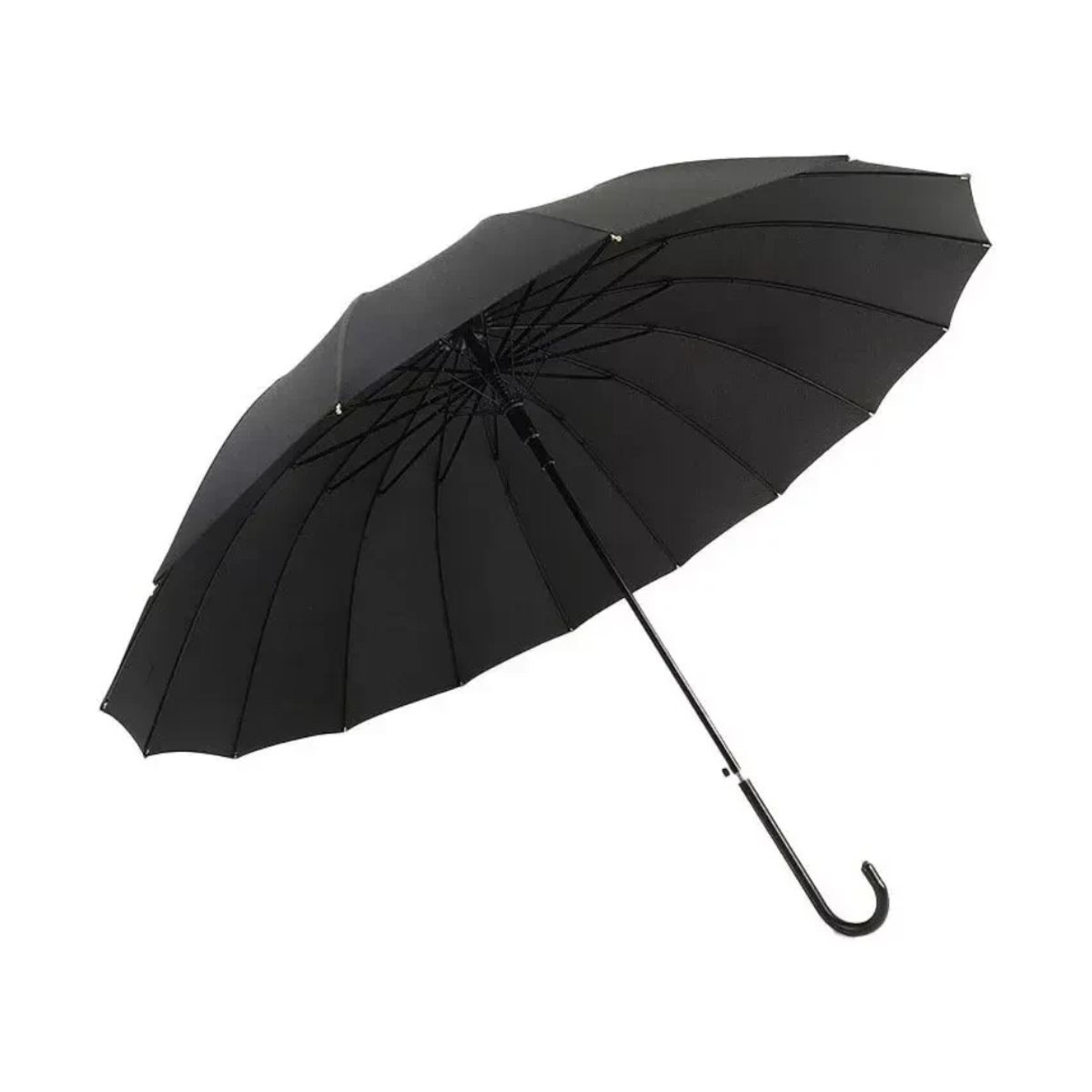 GENERICO - Paraguas portaría automático de 16 varillas grande y lujoso