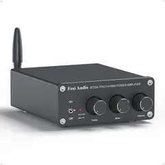 MCI - Amplificador Bluetooth 5.0 Clase D 2x100W - Fosi Audio BT20A