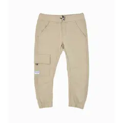 BLACK AND BLUE - Pantalón niño cargo beige
