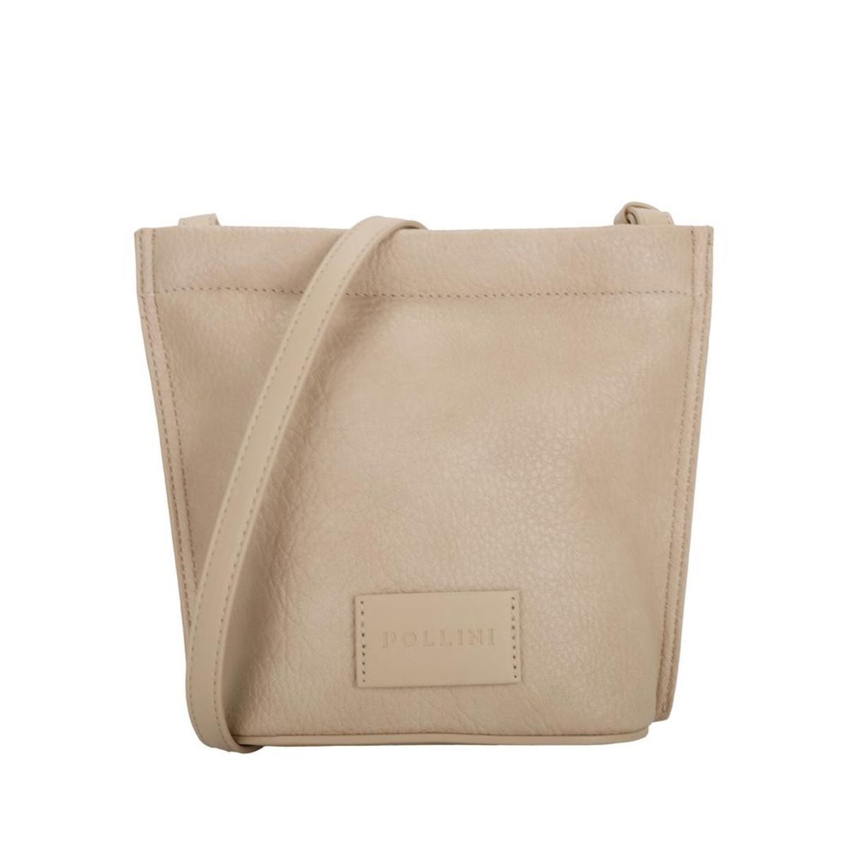 POLLINI - Bandolera Casual Mujer Marrón claro Pollini
