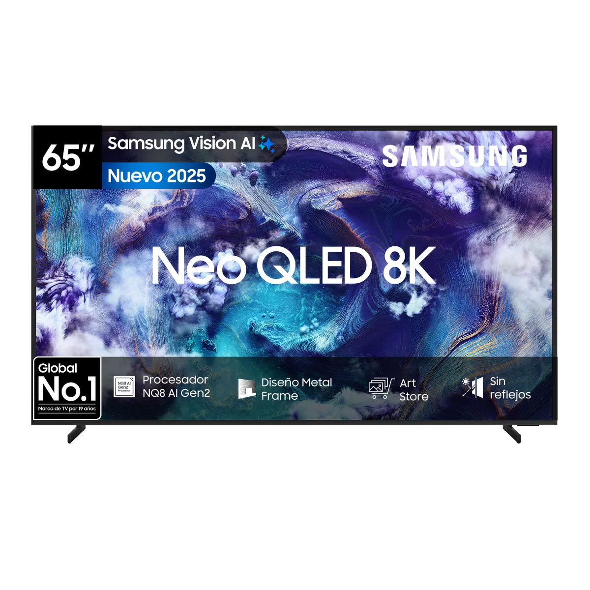SAMSUNG - 65 Neo QLED 8K QN900F Vision AI Smart TV 2025