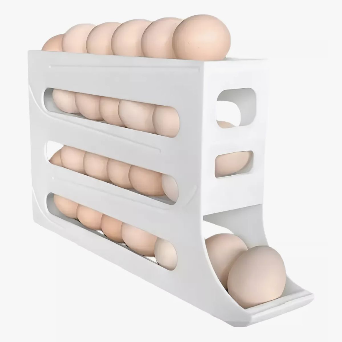 GENERICO - Organizador Huevos Caja De 30 Unidades Huevera Porta Huevos