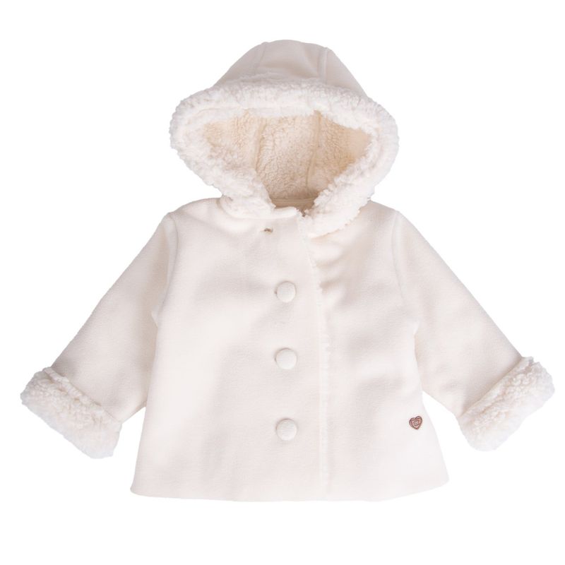 PILLIN - Chaqueta Bebe Crudo Pillin PVB835-25CRU  - Blanco
