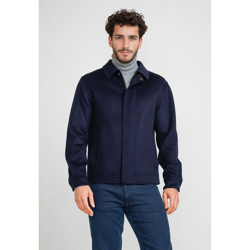 PERRY ELLIS - Chaqueta Hombre Lana Navy