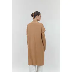 GUINDA - Cardigan abierto con bolsillos Kyra