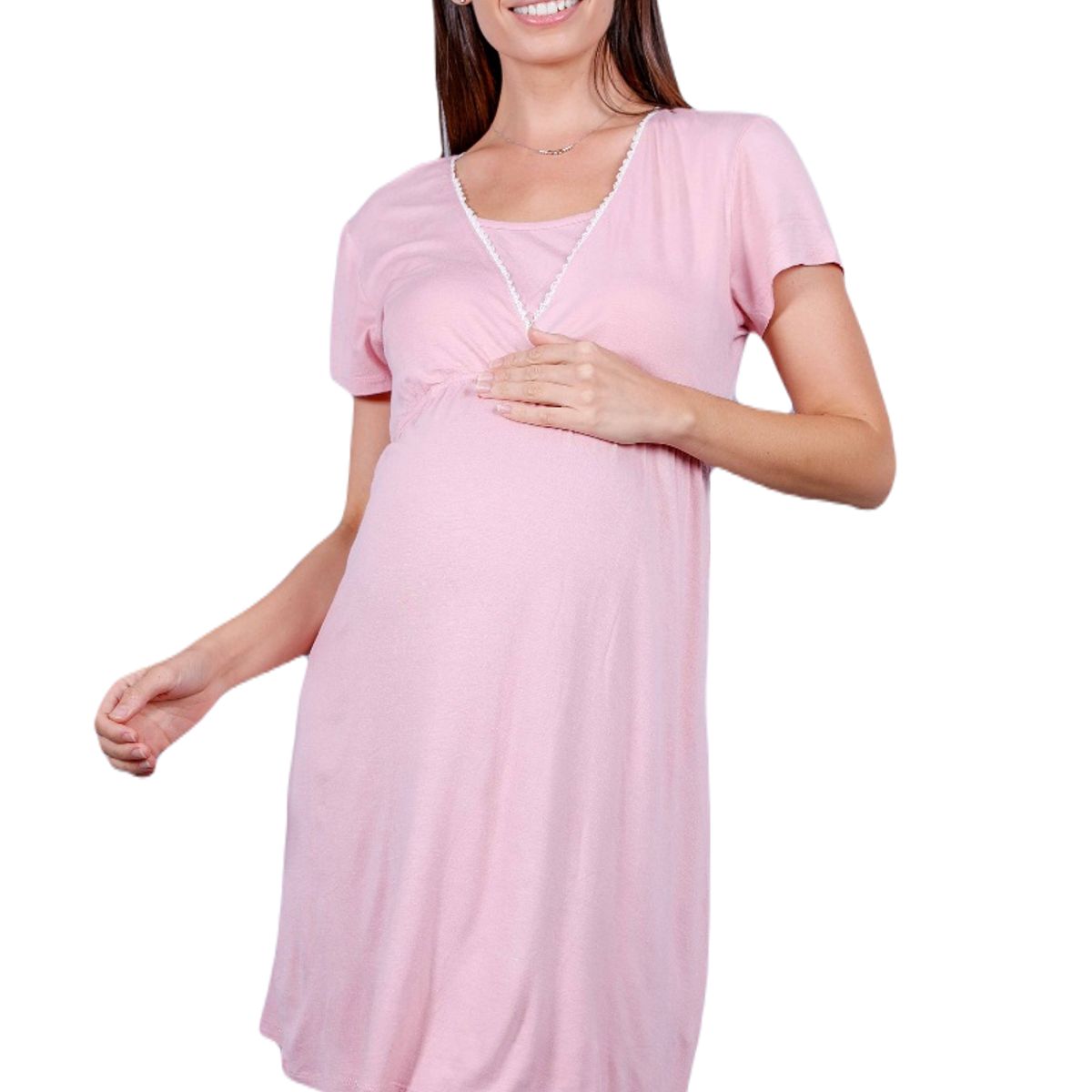 MADREMIA - Camisa de dormir Maternal Lactancia Margarita Madremia