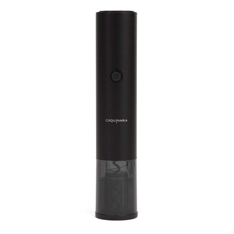 COQUINARIA - Set Abridor de vinos y bomba al vacío 2 en 1 + 2 Tapones