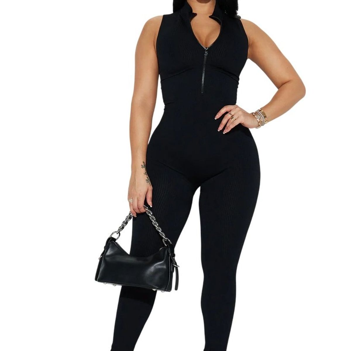 GARSIL - Enterito - Mono Deportivos Control Y Levanta Cola Con Cierre En Escote