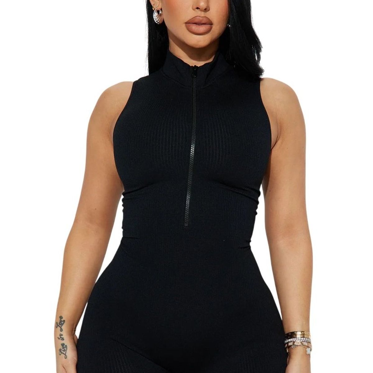 GARSIL - Enterito - Mono Deportivos Control Y Levanta Cola Con Cierre En Escote