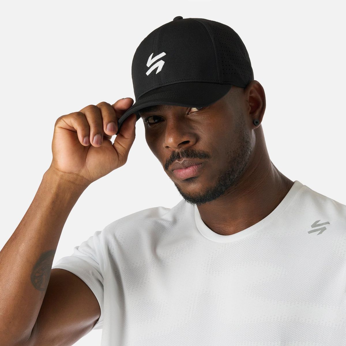 VULCANO - Jockey Energic Cap Negro Vulcano