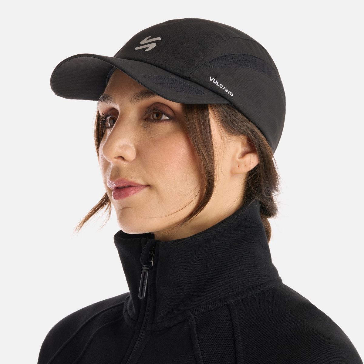 VULCANO - Jockey Built To Move Cap Negro Vulcano
