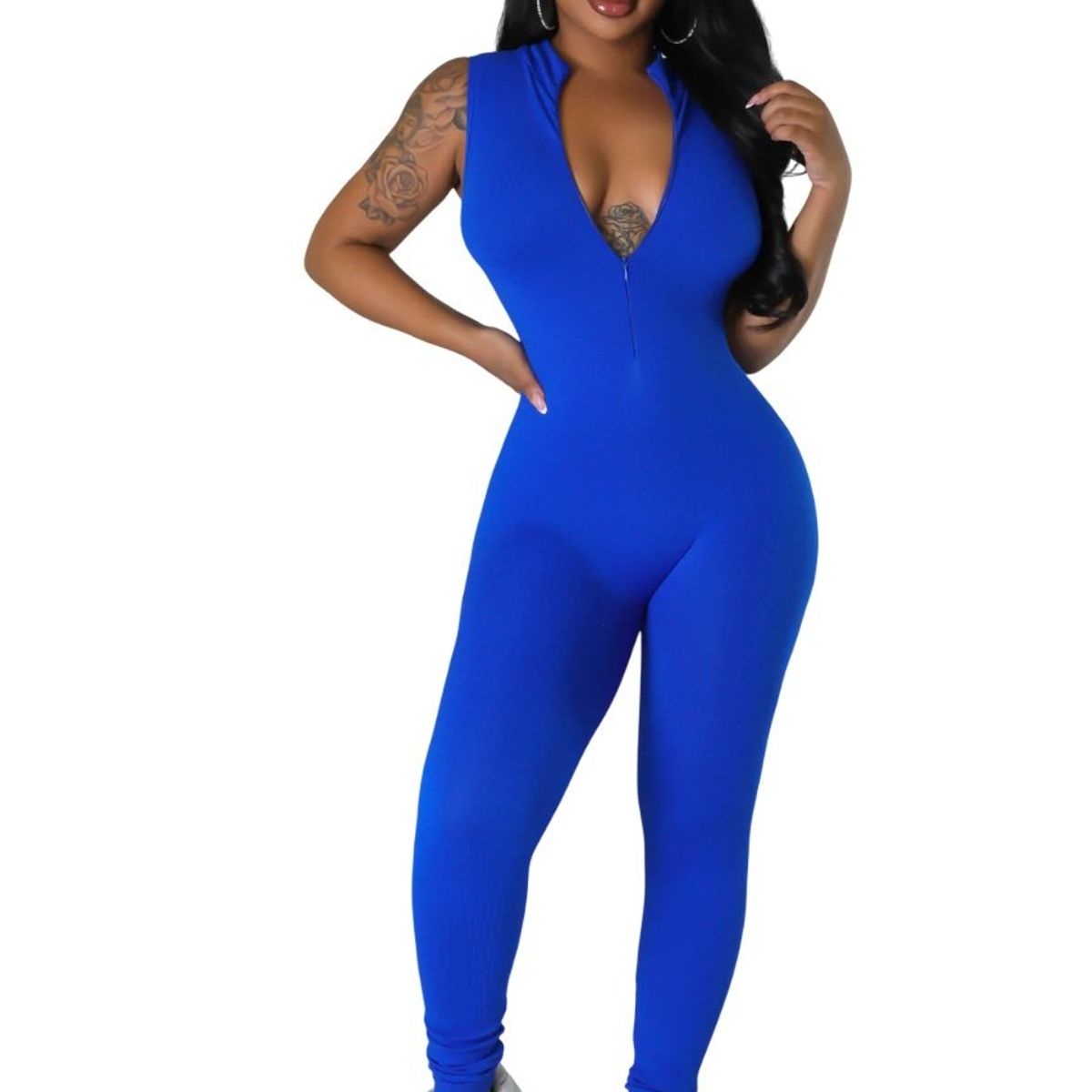 GARSIL - Enterito - Mono Deportivos Control Y Levanta Cola Con Cierre En Escote