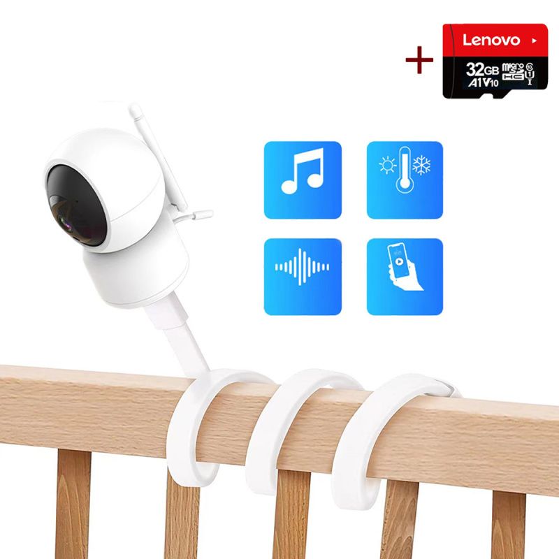 GENERICO - Monitor de bebé WiFi para seguridad para el hogar