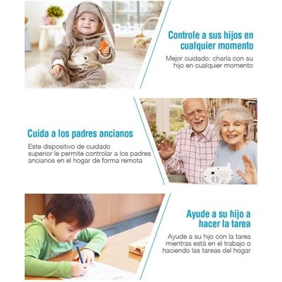 Imagen 2 del producto Monitor de bebé WiFi para seguridad para el hogar