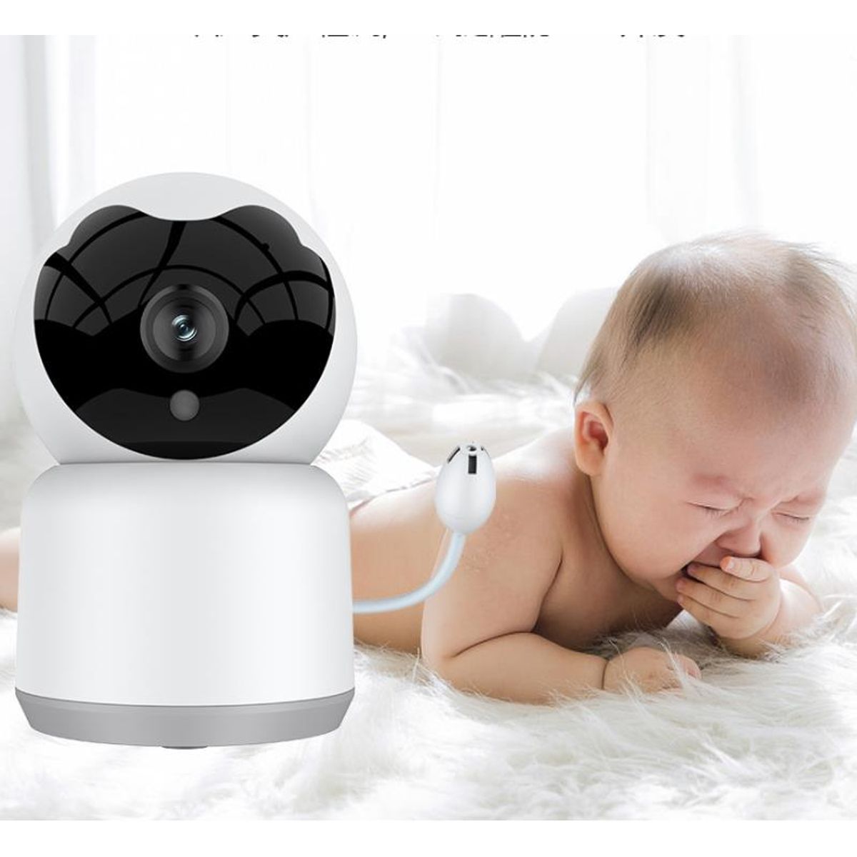 PUREPOWER - Monitor de bebé WiFi para seguridad para el hogar