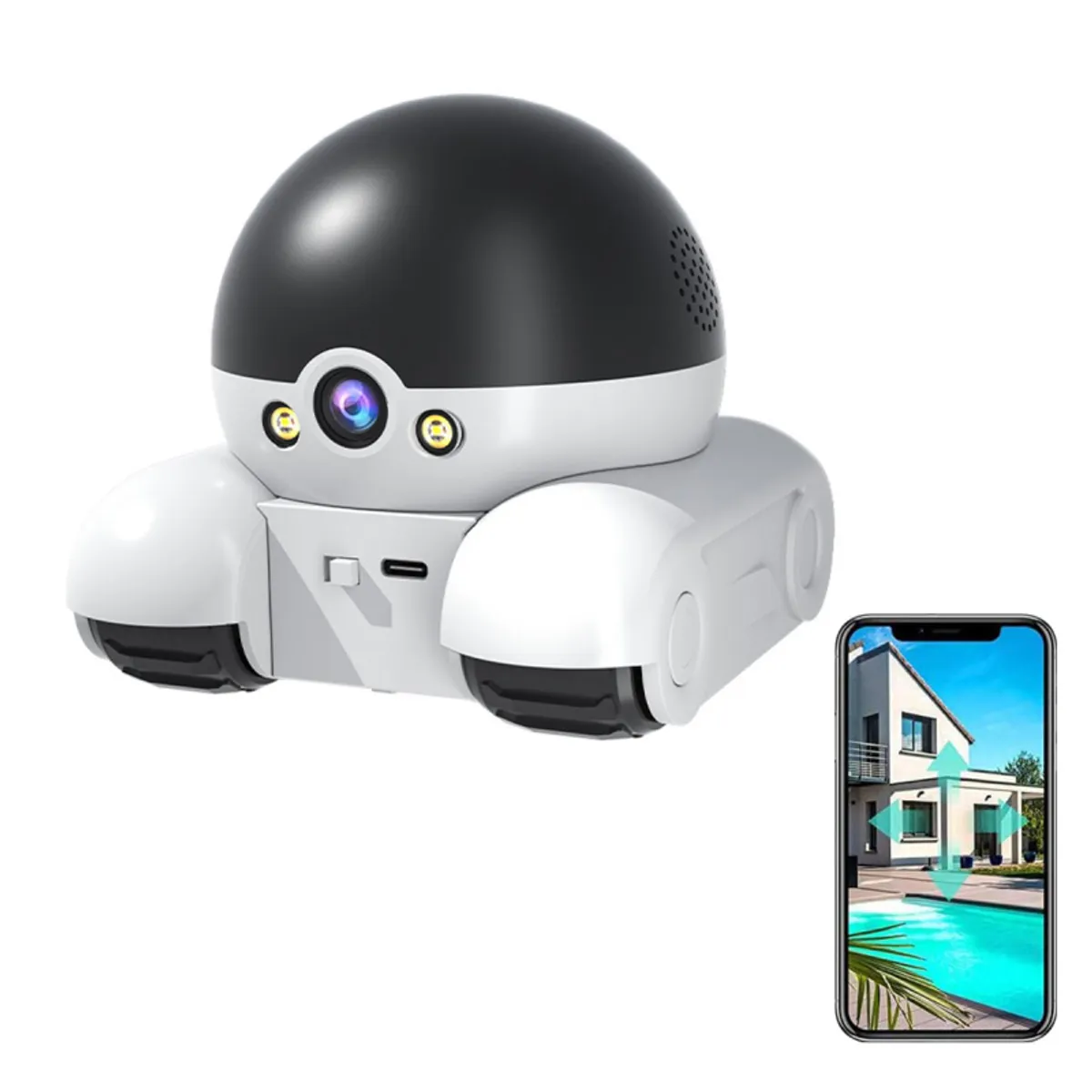 PUREPOWER - Control remoto cámara de seguridad para el hogar móvil