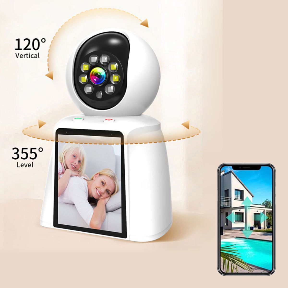 PUREPOWER - Smart Security camera 1080p HD video