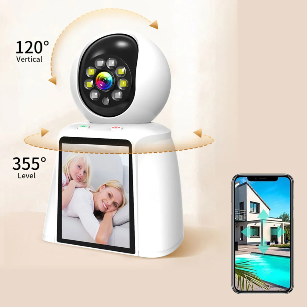 PUREPOWER - Smart Security camera 1080p HD video