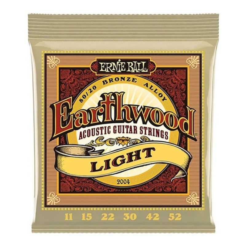 ERNIE BALL - Cuerdas Earthwood 80 / 20 Bronze Light 11-52