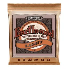 ERNIE BALL - Cuerdas Earthwood Phosphor Bronze Light 11-52