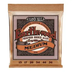 ERNIE BALL - Cuerdas Earthwood Phosphor Bronze Medium 13-56