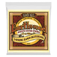 ERNIE BALL - Cuerdas Banjo Earthwood 80 / 20 Bronze 5-String 9-20
