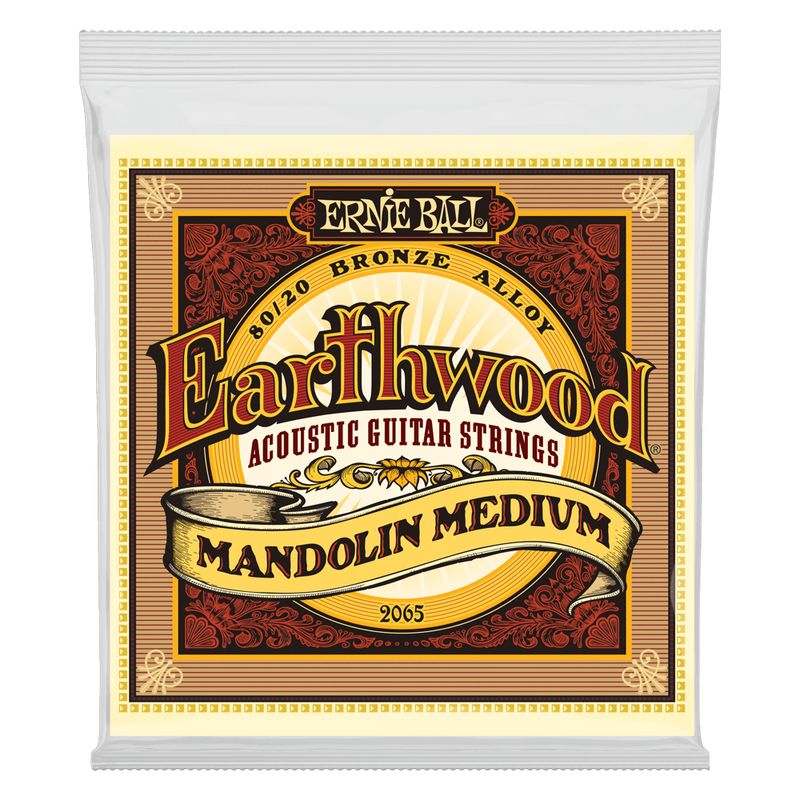 ERNIE BALL - Cuerdas Mandolina Medium Earthwood 80 / 20 Bronze 10-36