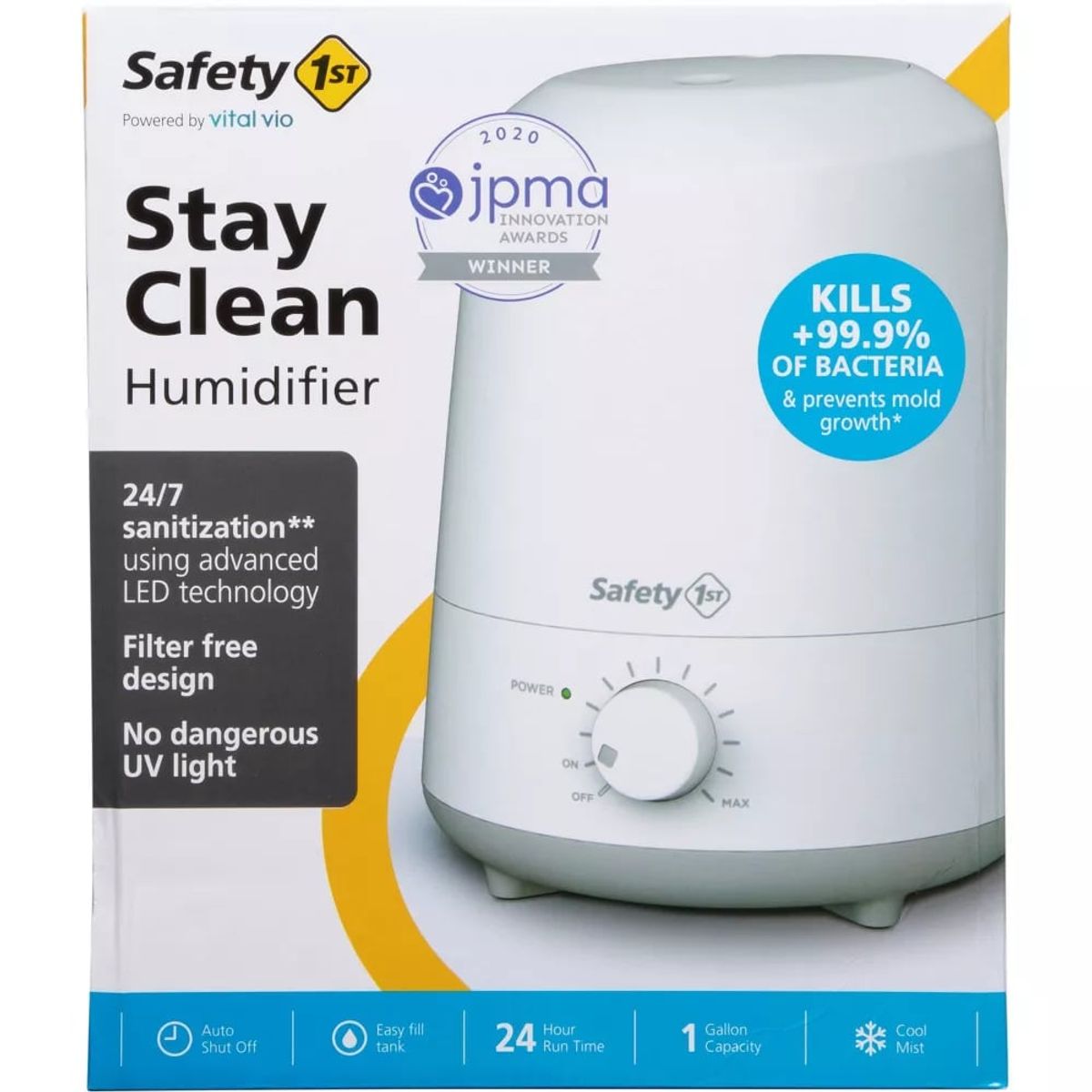 SAFETY 1ST - Humidificador de Niebla Fría sin Filtro SAFETY 1ST