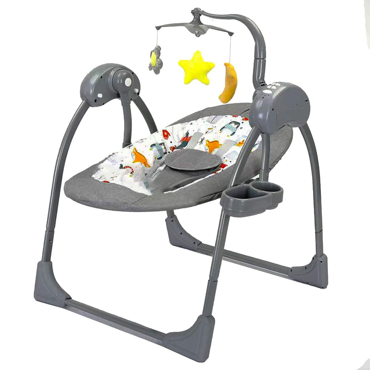 ALPHA - Silla Mecedora Columpio Eléctrica Bluetooth Reclinable