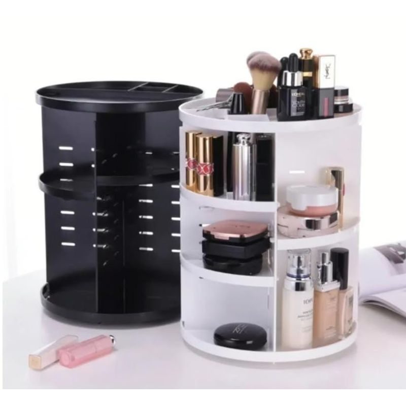 GENERICO - Organizador de maquillaje cosmetiquero rotación 360°