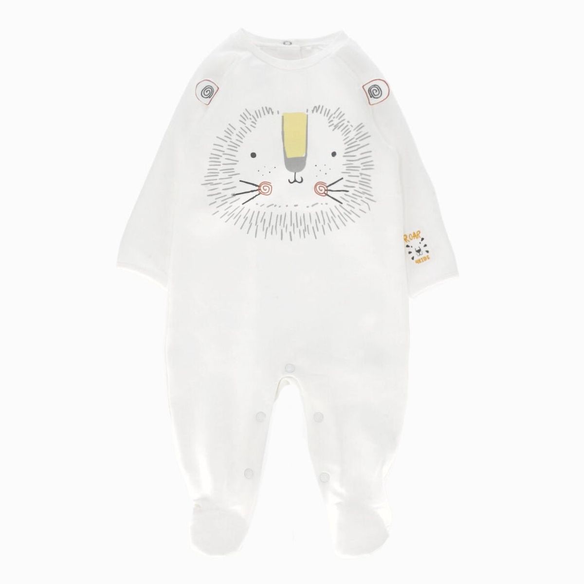 4KIDS - Enterito recién nacido león blanco 4 Kids