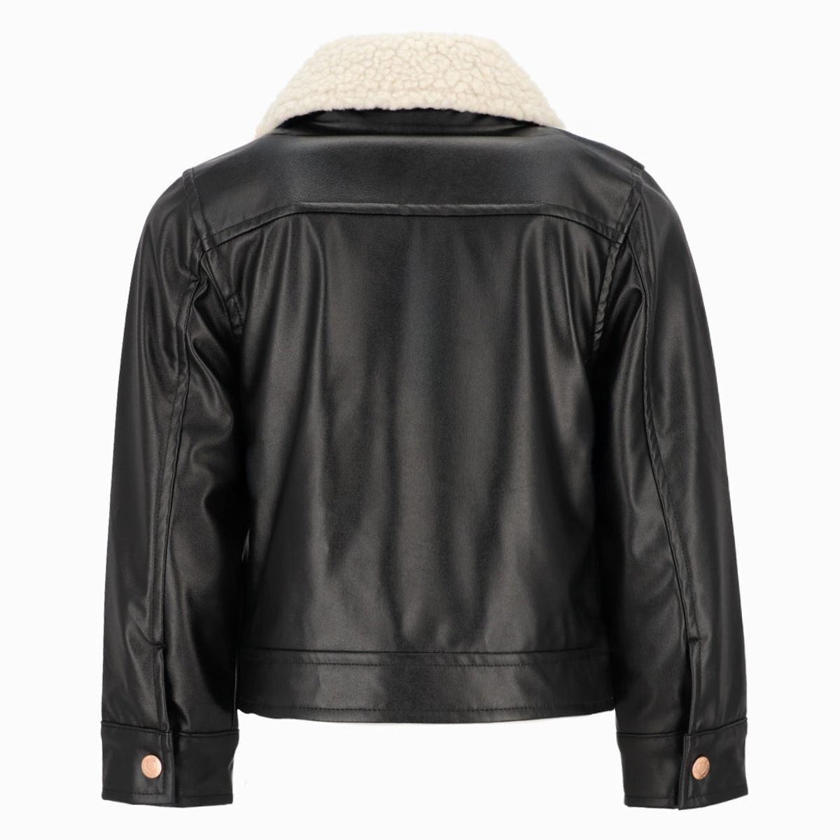 4KIDS - Chaqueta niña biker negro 4 Kids