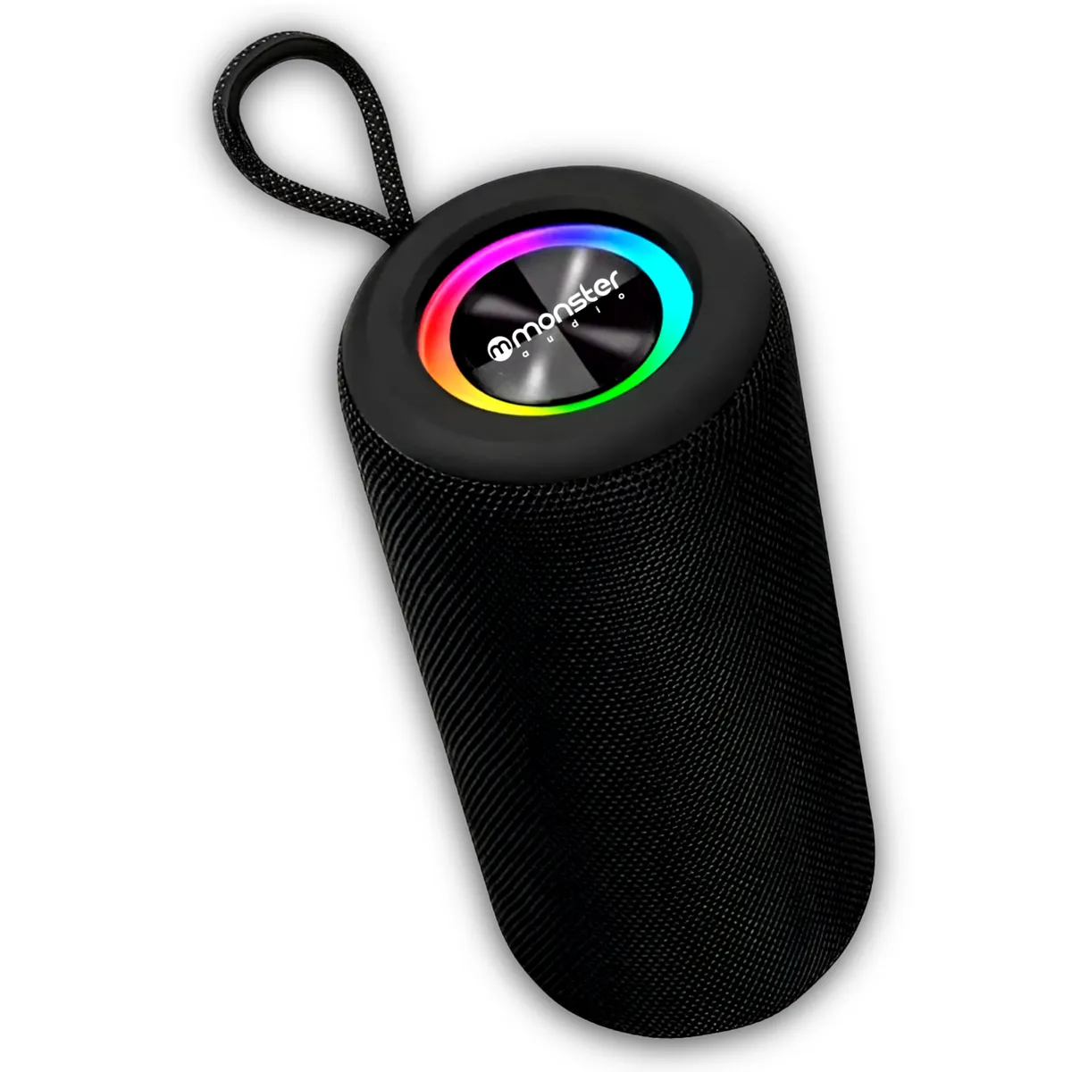 MONSTER - Parlante Bluetooth True Wireless RGB + Radio FM P468N +10W