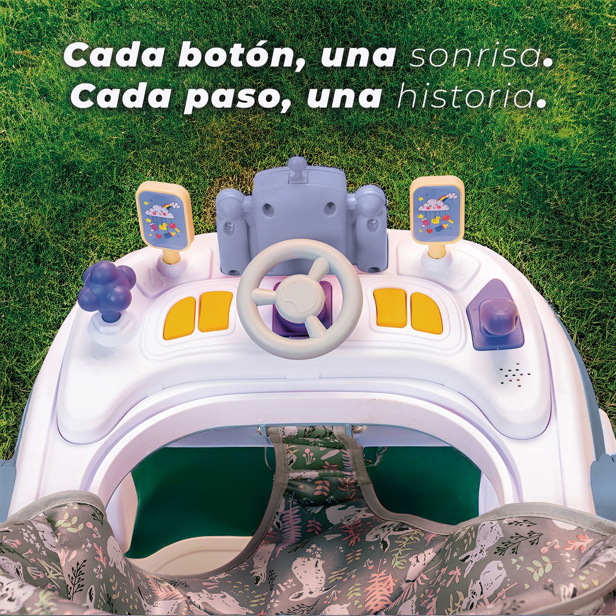 ALPHA - Caminadora Andador Bebe Camion Musical Anticaida Stylish