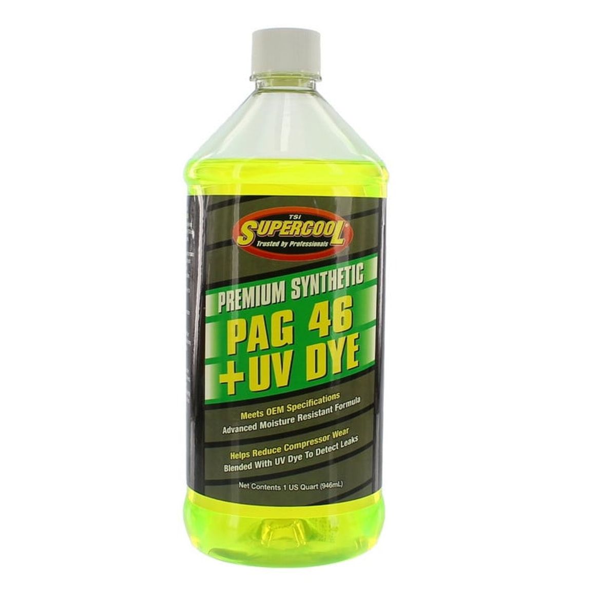 TSI SUPERCOOL - Aceite Supercool PAG 46 + tinte UV 32oz946ml