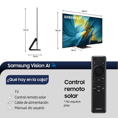 Imagen 2 del producto 83 OLED S95F 4K Vision AI Smart TV 2025