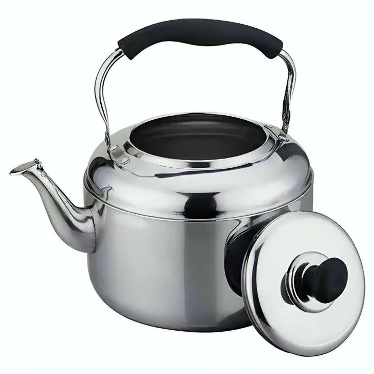 GENERICO - TETERA DE ALUMINIO MAGO NEGRO 18CM 2LT