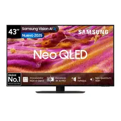 SAMSUNG - 43 Neo QLED 4K QN90F Vision AI Smart TV 2025