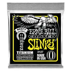 ERNIE BALL - Cuerdas Beefy Slinky Coated Titanium RPS 11-54