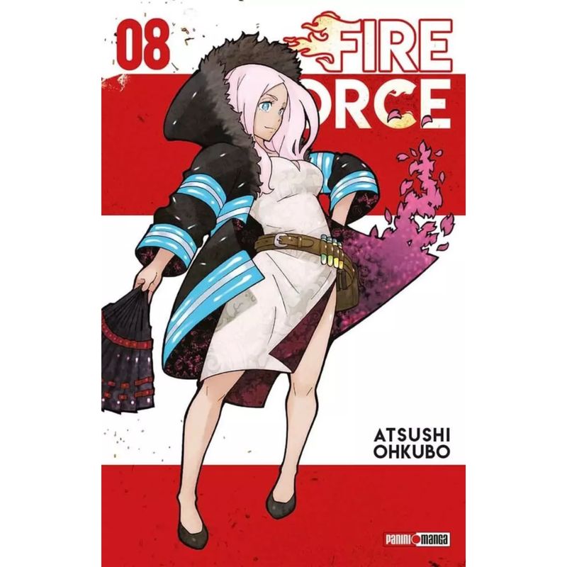 PANINI CHILE - Fire Force N°8