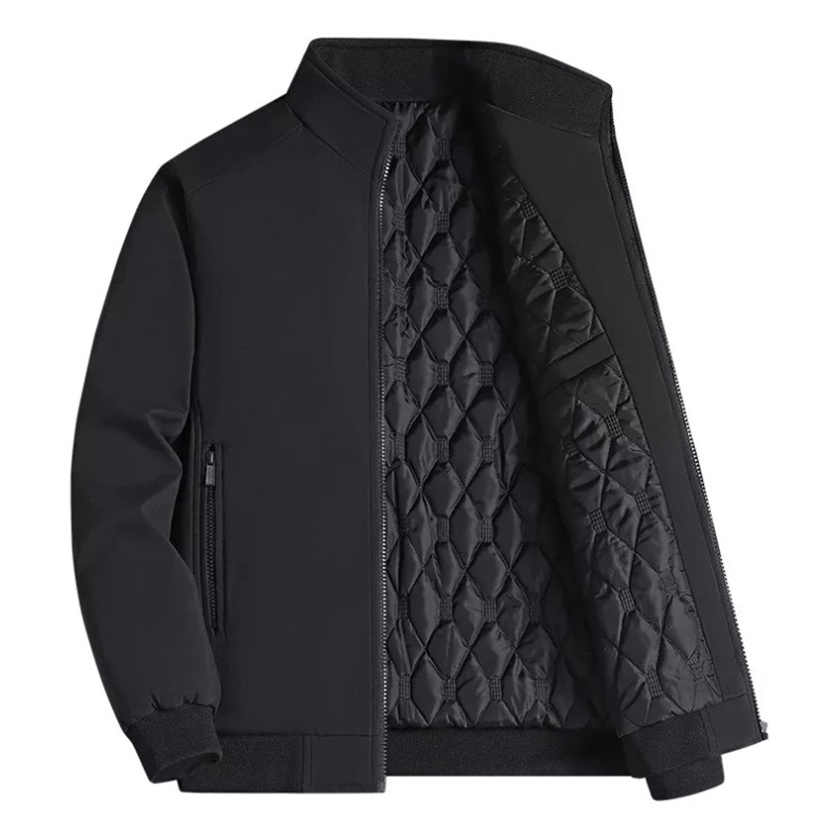 GIOIO - Chaqueta Hombre Caliente Más Grueso Casual Más Tamaño