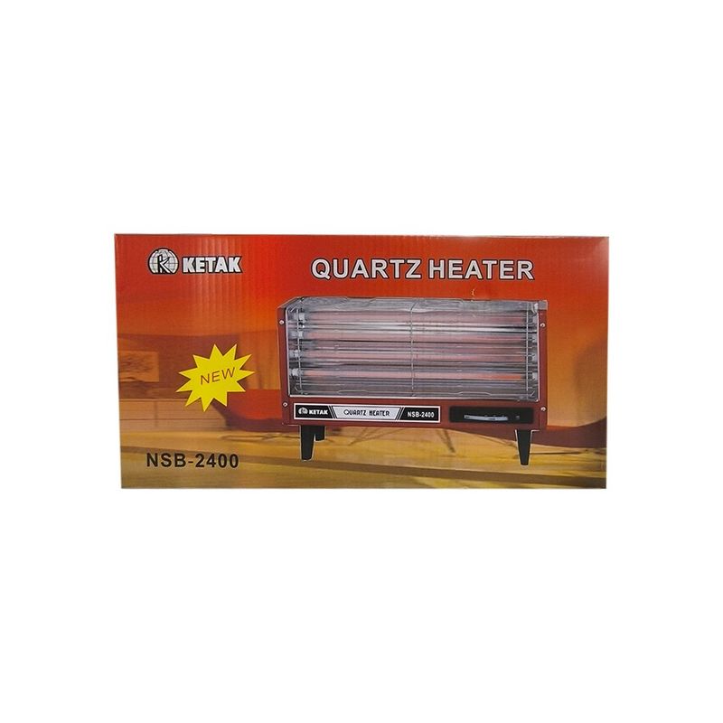 GENERICO - CALEFACTOR ELECTRICO CUARZO 1600W