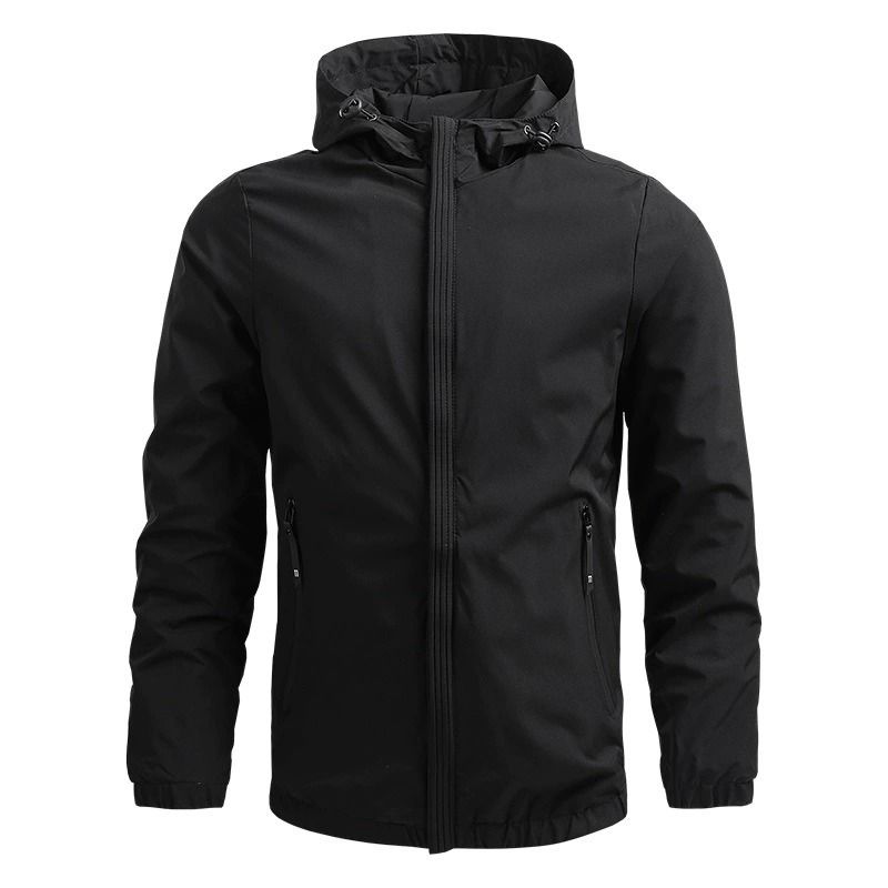 GIOIO - Chaqueta Fina A Prueba De Viento Casual Para Hombre Tactica