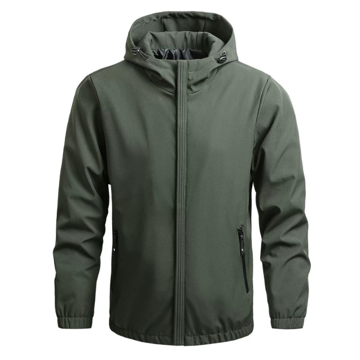 GIOIO - Chaqueta Fina A Prueba De Viento Casual Para Hombre Tactica