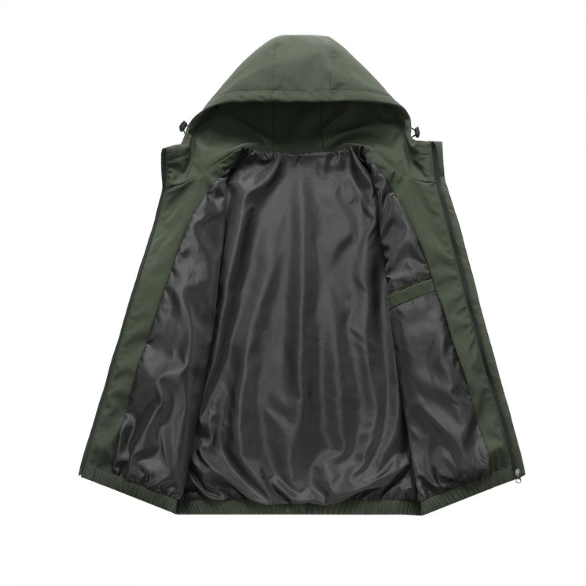 GIOIO - Chaqueta Fina A Prueba De Viento Casual Para Hombre Tactica